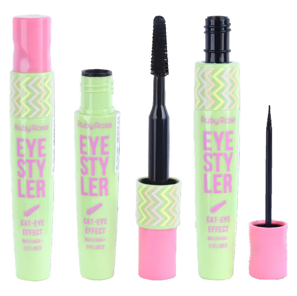 RUBY ROSE Makeup RUBY ROSE - Eyestyler 2 in 1 - Cat Eye Effect Mascara