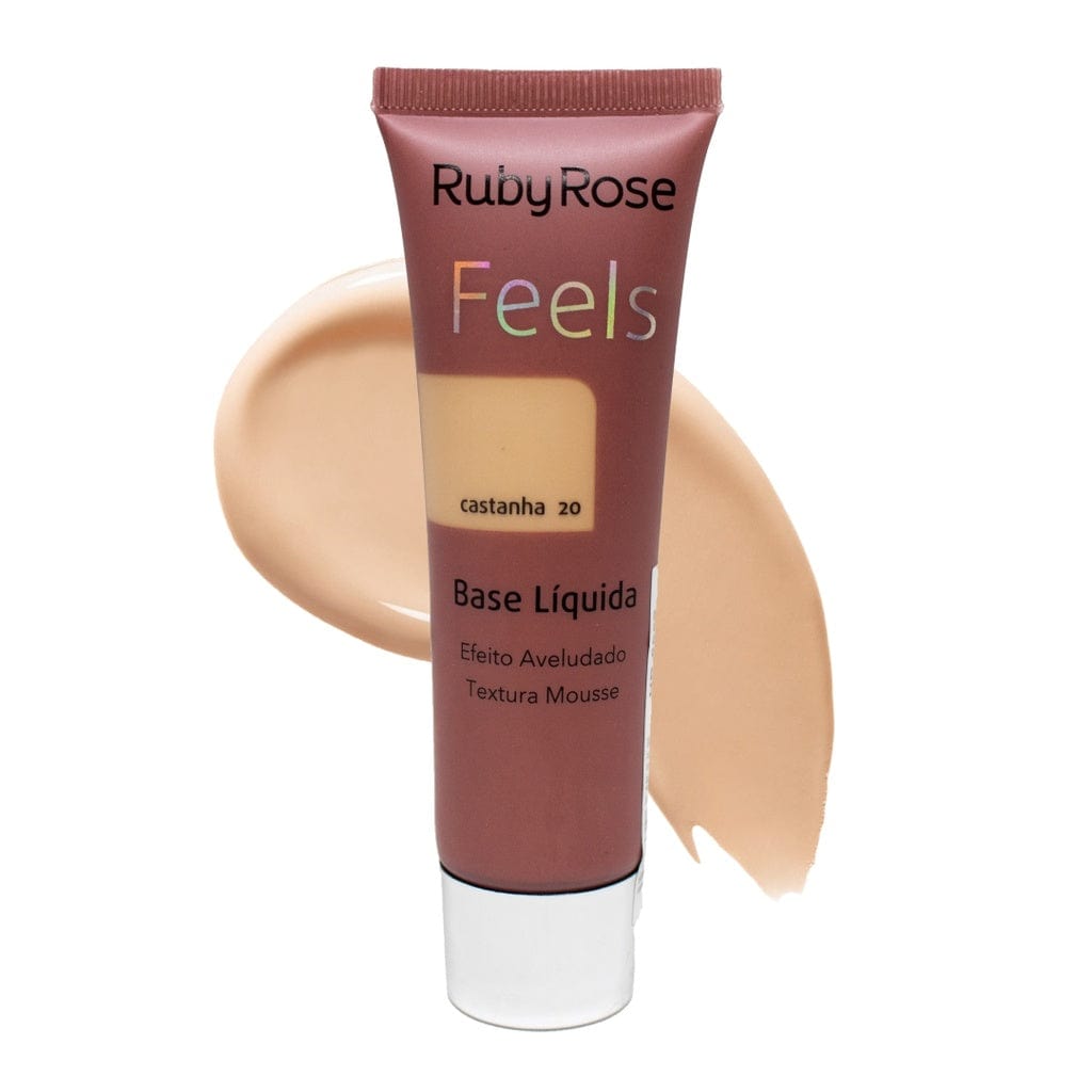 RUBY ROSE Makeup Castanha RUBY ROSE - Feels Liquid Foundation