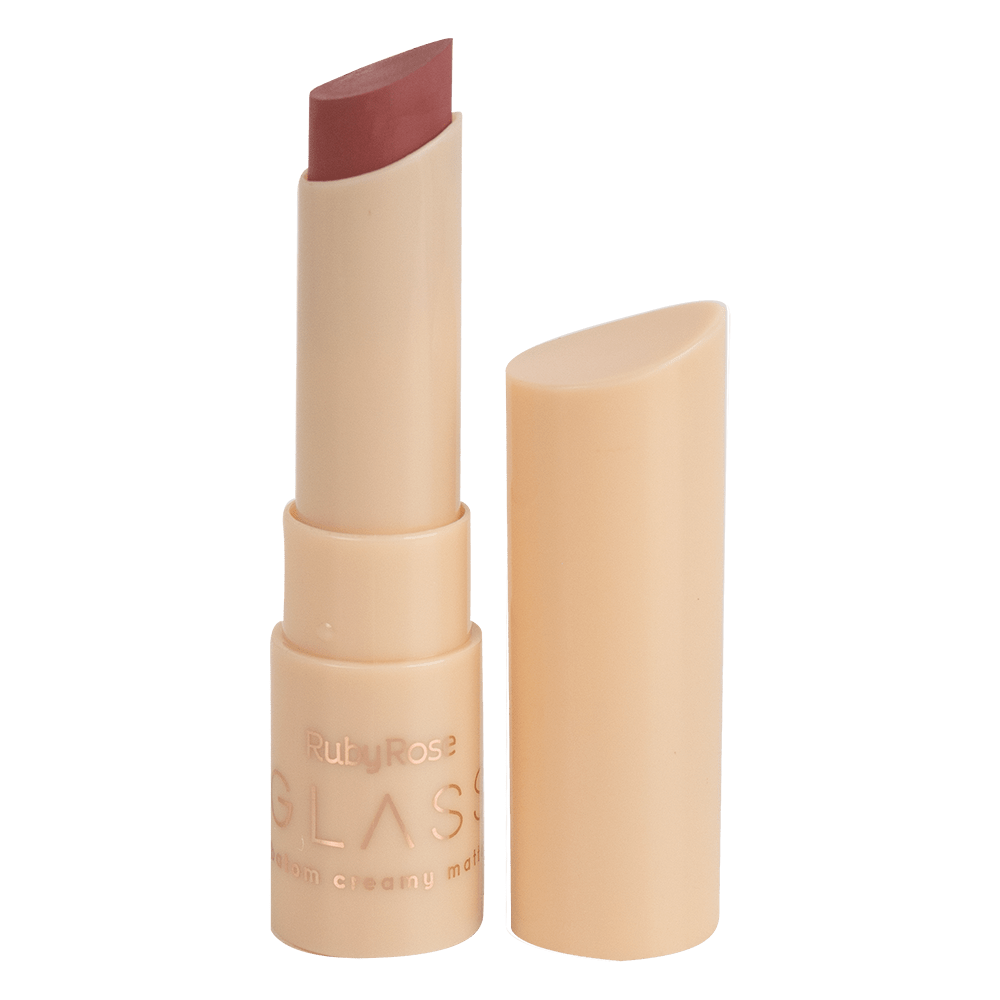 RUBY ROSE Makeup GL01 RUBY ROSE - Glass Batom Creamy Matte