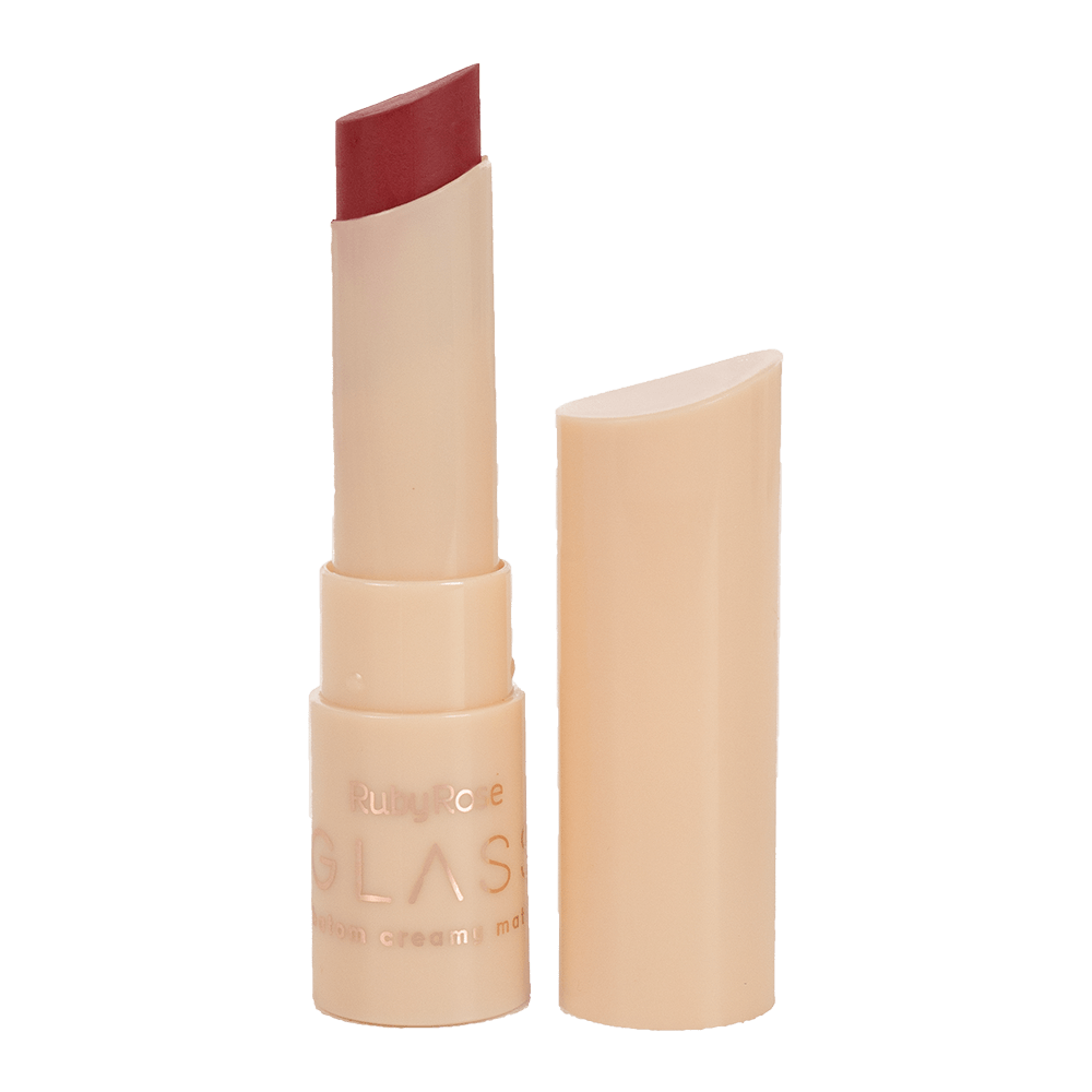 RUBY ROSE Makeup GL06 RUBY ROSE - Glass Batom Creamy Matte