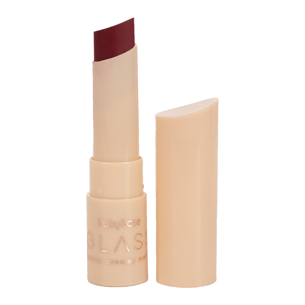 RUBY ROSE Makeup GL08 RUBY ROSE - Glass Batom Creamy Matte