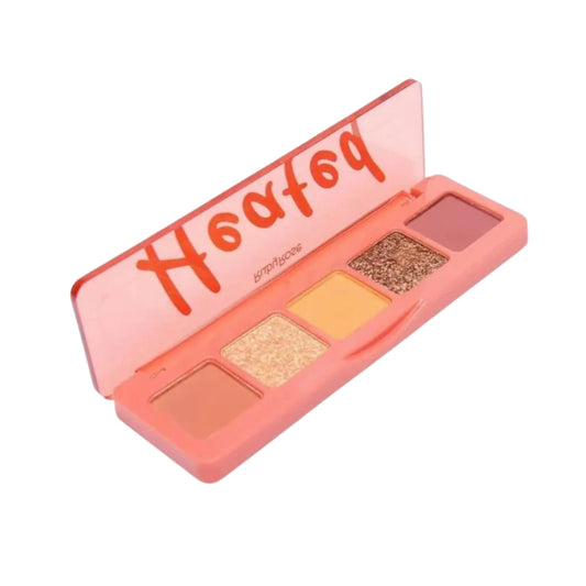 RUBY ROSE Makeup RUBY ROSE - Heated Eyeshadow Palette 5 Shades