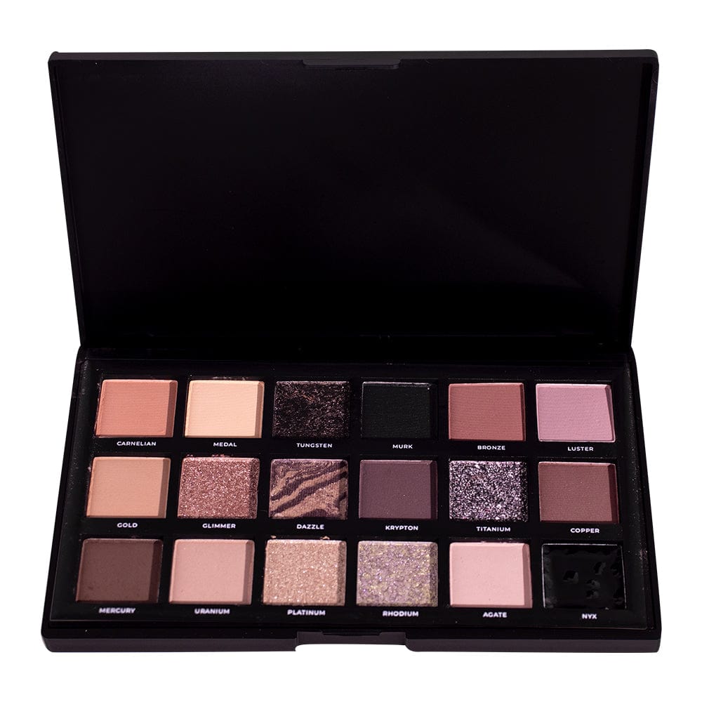 RUBY ROSE Makeup RUBY ROSE - OBSIDIAN - Precious Eyeshadow Palette 18.1g