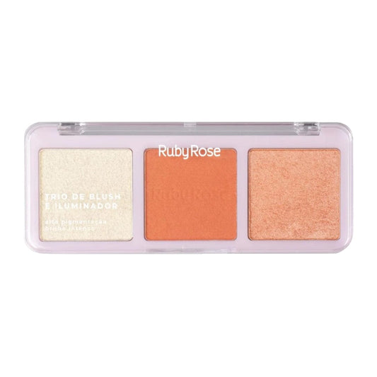 RUBY ROSE Makeup Light RUBY ROSE - Trio : Blush and Highlights