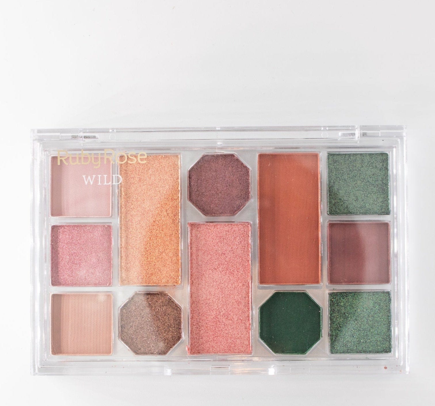 RUBY ROSE Makeup RUBY ROSE - Wild Eyeshadow Palette 12 Shades