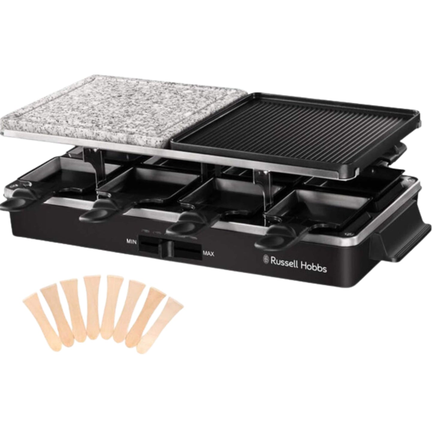 RUSSELL HOBBS Kitchen Appliances RUSSELL HOBBS - Raclette Gril Cooking Stone, Reversible Grill]