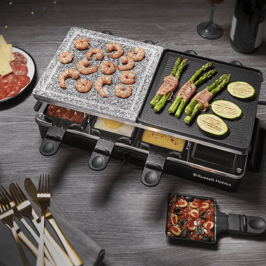 RUSSELL HOBBS Kitchen Appliances RUSSELL HOBBS - Raclette Gril Cooking Stone, Reversible Grill]