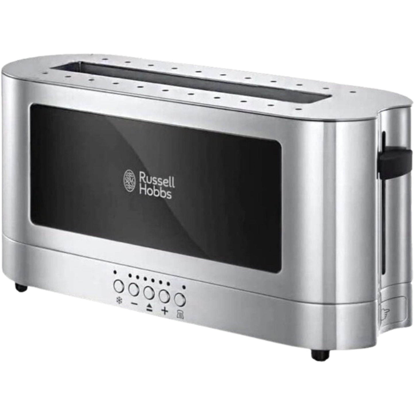 RUSSELL HOBBS Kitchen Appliances RUSSELL HOBBS - Toaster Long Slot Elegance Glass/Stainless Steel