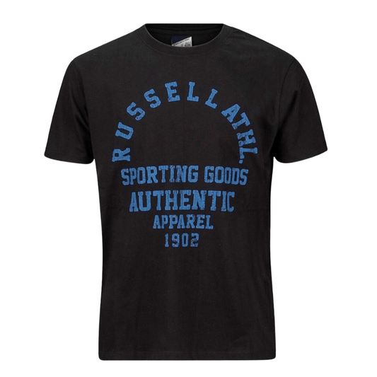 RUSSELL Mens Tops S / Black RUSSELL - Crewneck Tee  Heren T-shirts