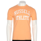 RUSSELL Mens Tops S / Orange RUSSELL - Graphic logo cotton t-shirt