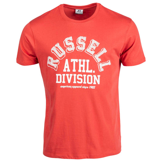 RUSSELL Mens Tops S / Orange RUSSELL - Short Sleeve T-shirt