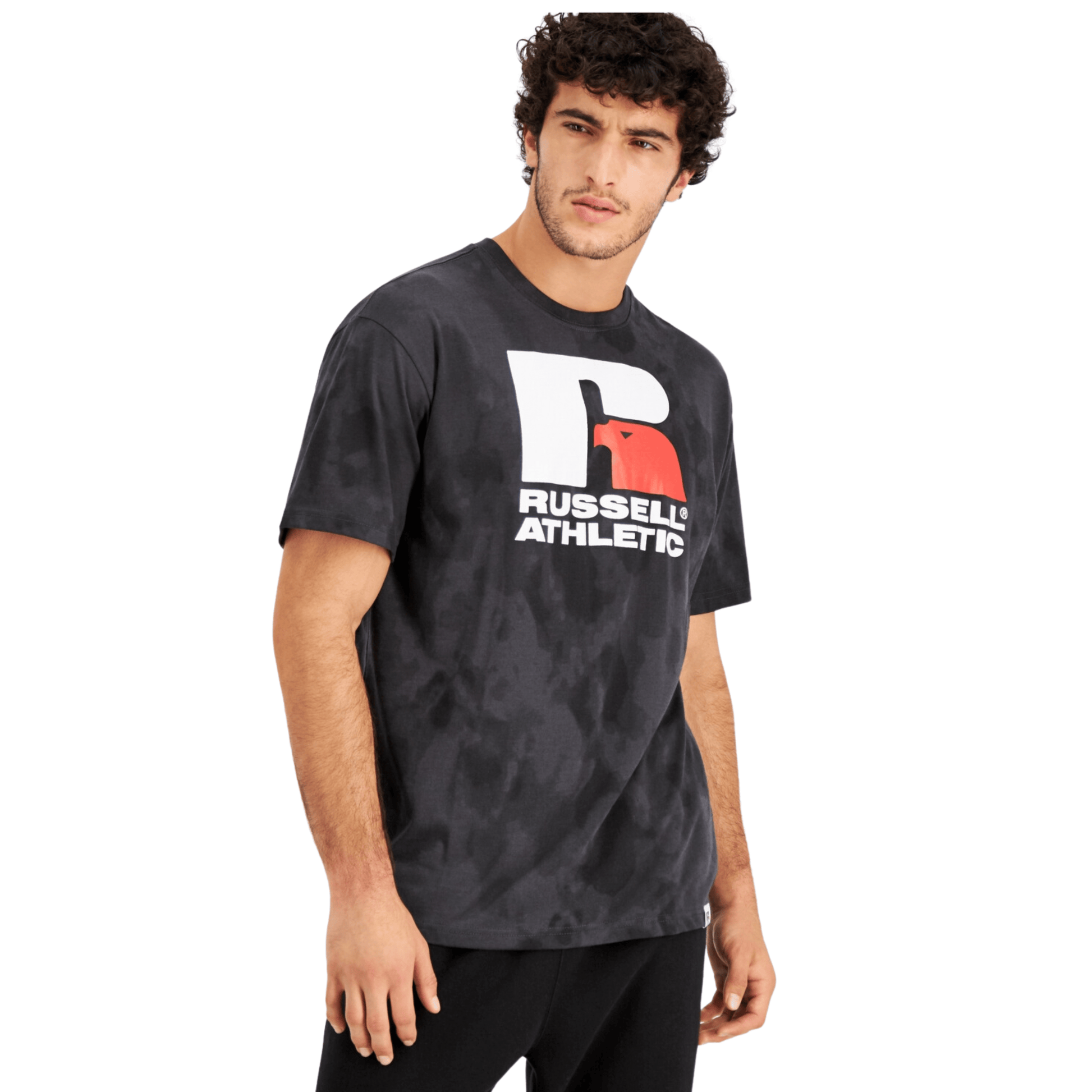 RUSSELL Mens Tops S / Black RUSSELL - Victory Tie-Dyed T-Shirt