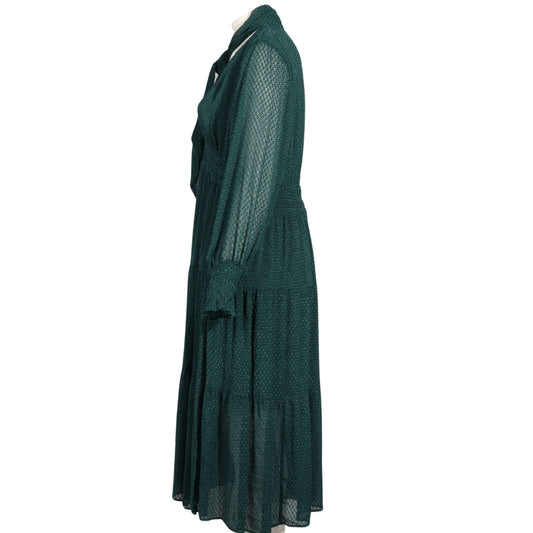 RYEGRASS Womens Dress XXL / Green RYEGRASS - Pointed All over Dress