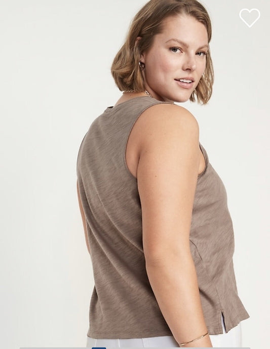 OLD NAVY  - Slub-Knit Sleeveless T-Shirt