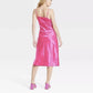 A NEW DAY - Women's Satin Ruched Slip Dress