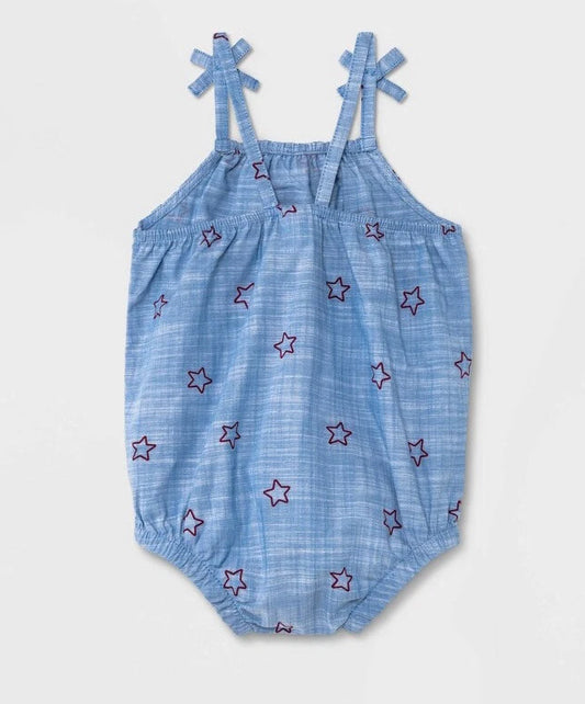 CAT & JACK - BABY - Star Chambray Romper