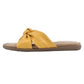 WHITE MOUNTAIN - Marigold Smooth Slippers