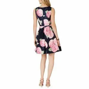 JESSICA HOWARD - FLORAL TAFFETA DRESS