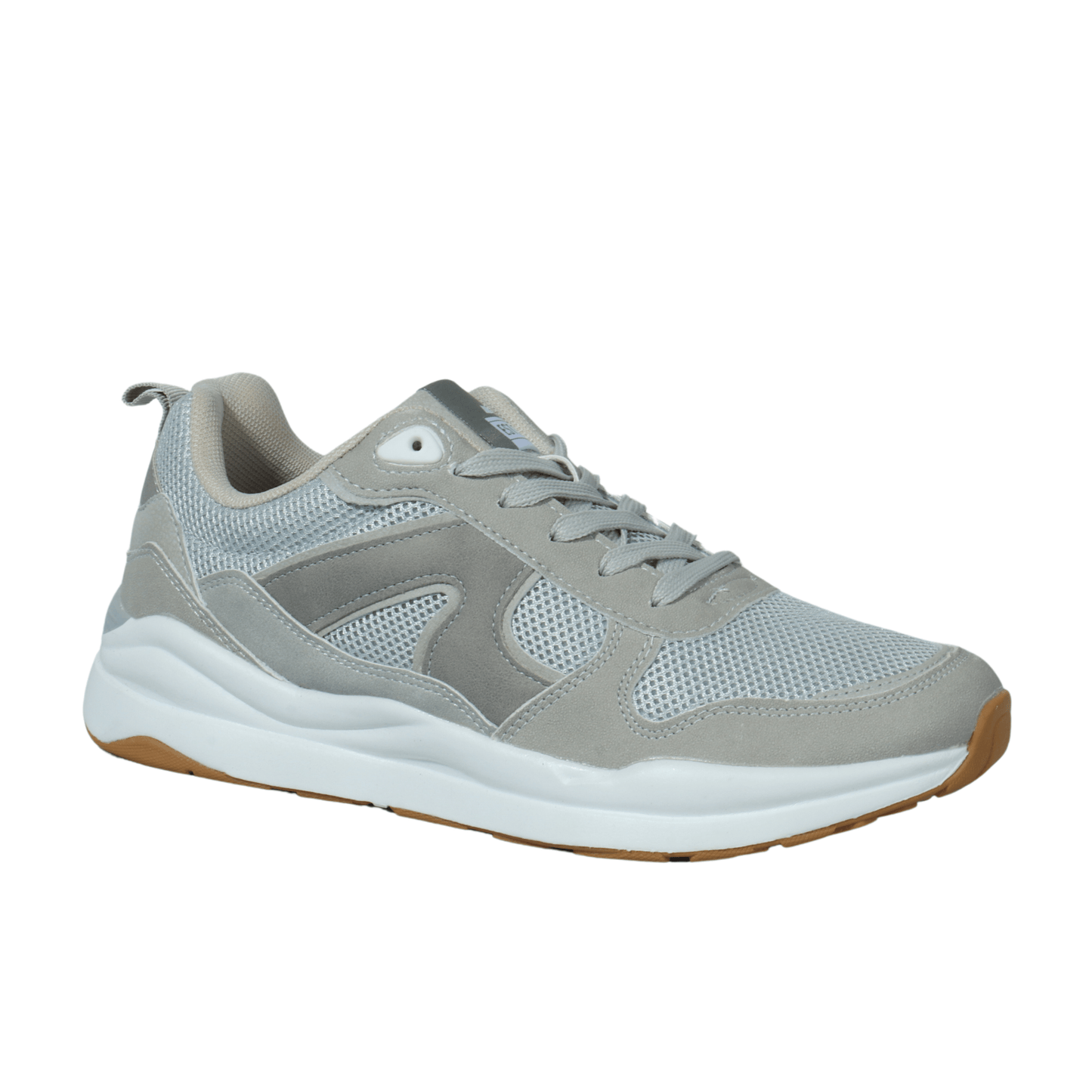 SAFETY JOGGER Mens Shoes 41 / Grey SAFETY JOGGER - Textured Lace-Up Sneakers