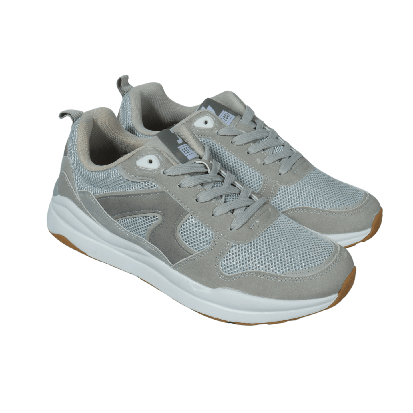 SAFETY JOGGER Mens Shoes 41 / Grey SAFETY JOGGER - Textured Lace-Up Sneakers