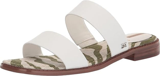 SAM EDELMAN Womens Shoes 37 / White SAM EDELMAN -  Women's Haydee Flat Slipper