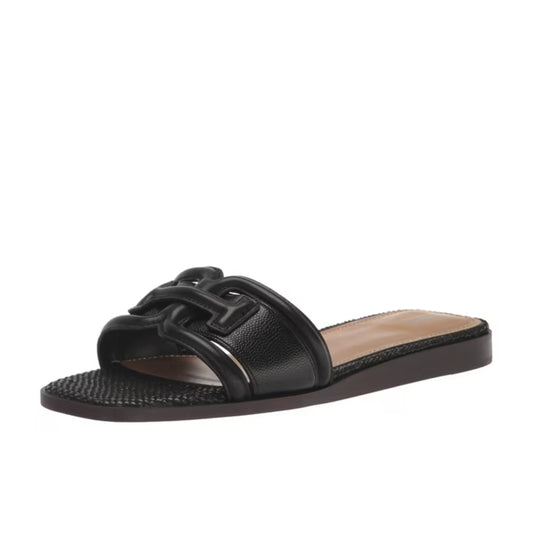 SAM EDELMAN - Irina Logo Emblem Slide Sandals