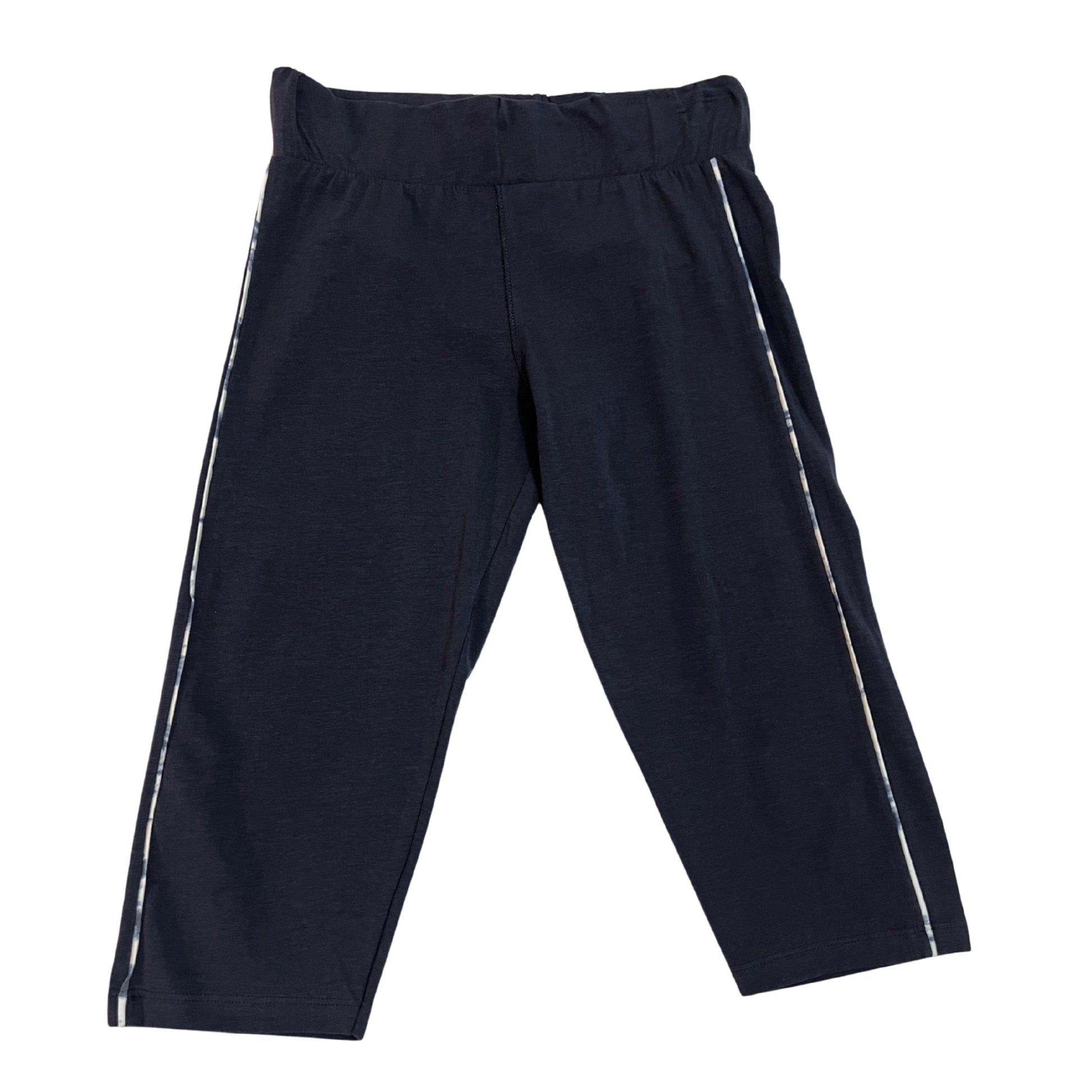 SANETTA Girls Bottoms L / Dark Grey SANETTA - Cotton solid leggings