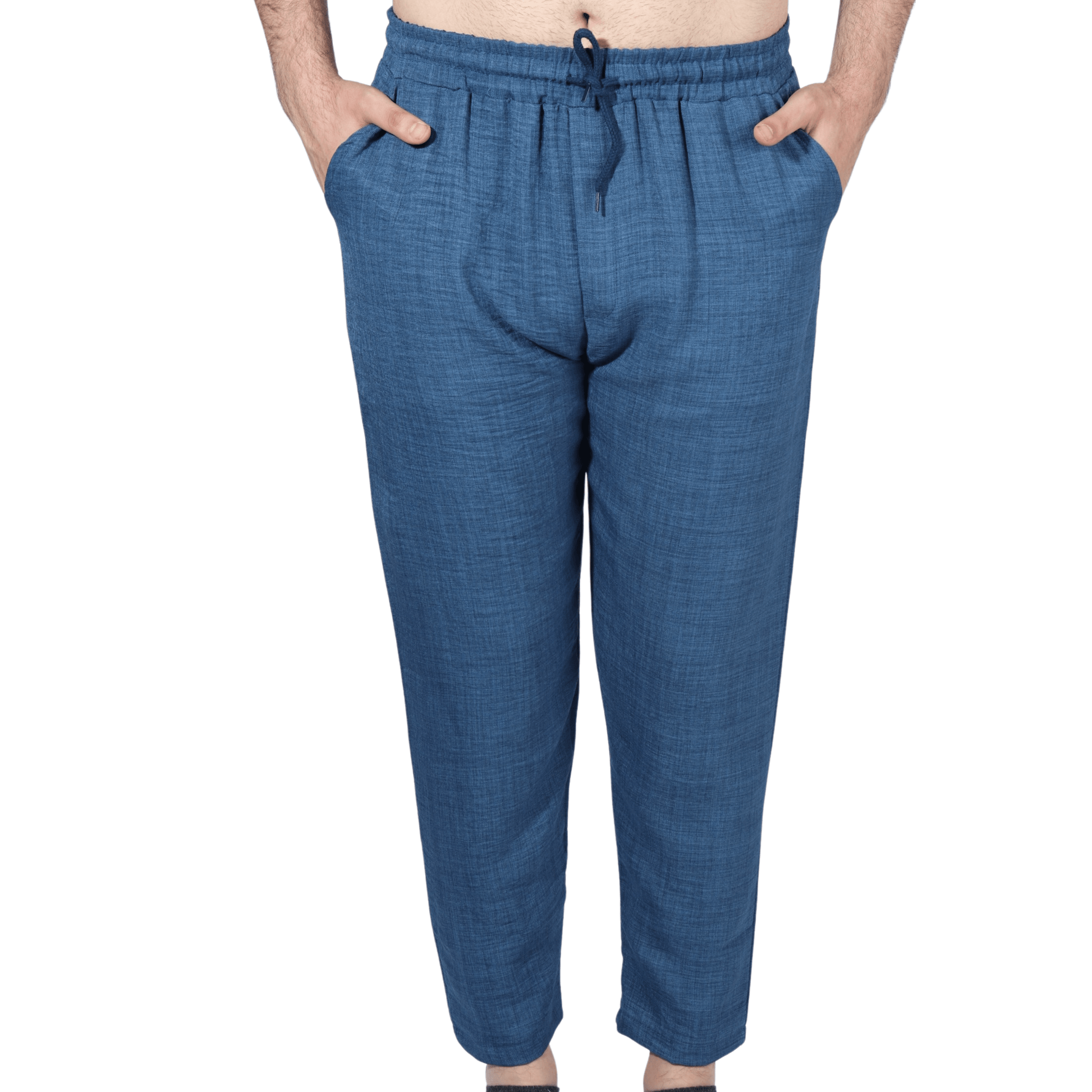 SAYFA Mens Bottoms Blue / 30W x 27L SAYFA - Pull Over Casual Pants