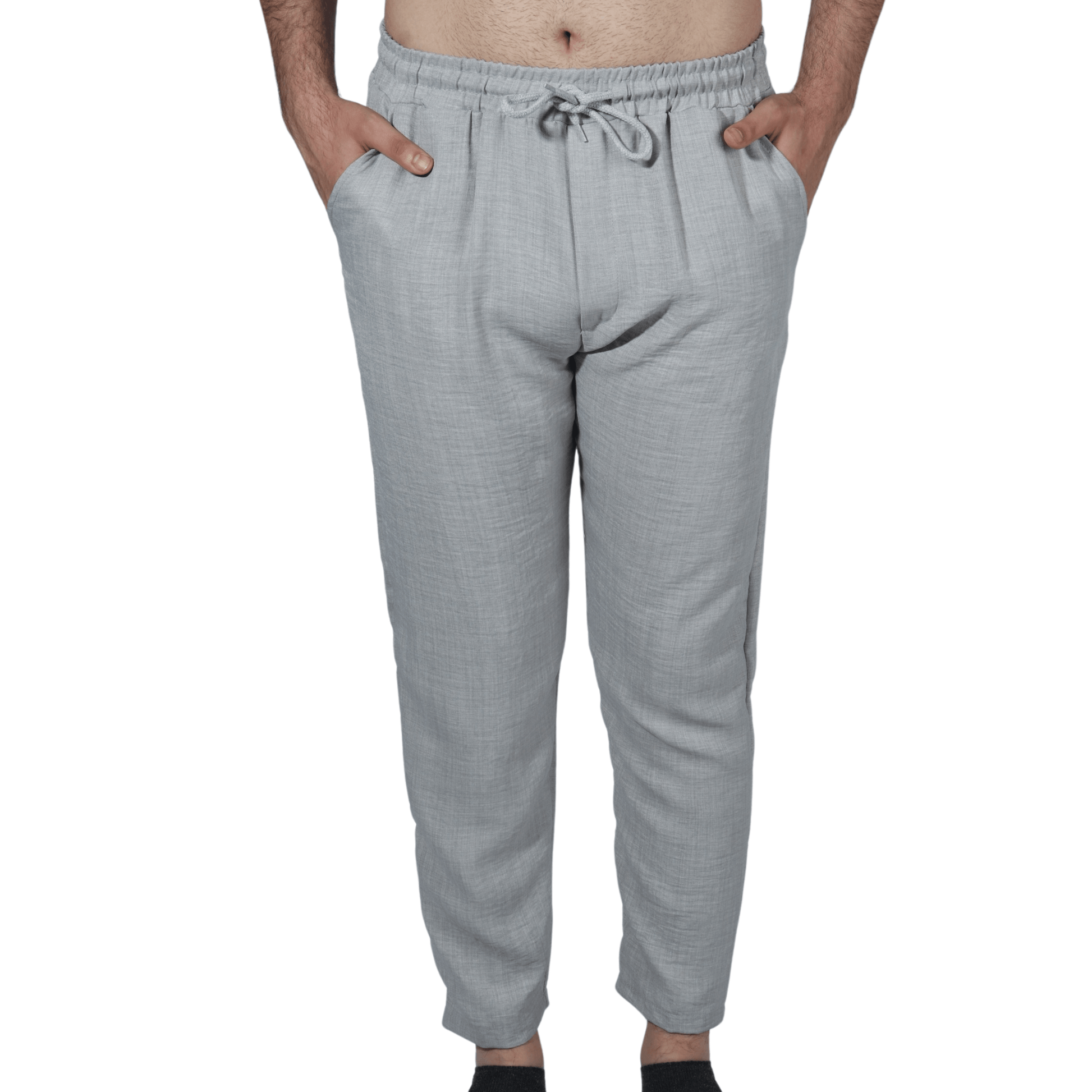 SAYFA Mens Bottoms Grey / 30W x 27L SAYFA - Pull Over Casual Pants