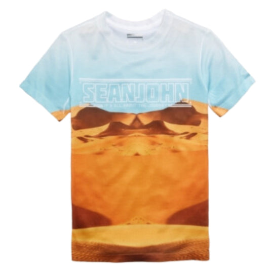 SEAN JOHN Boys Tops L / Multi-Color SEAN JOHN -KIDS -  Sahara Reflection Graphic-Print T-Shirt