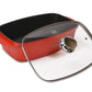 SEDONA Kitchenware Red SEDONA - Aluminum Multi-Purpose Roaster Pan with Lid