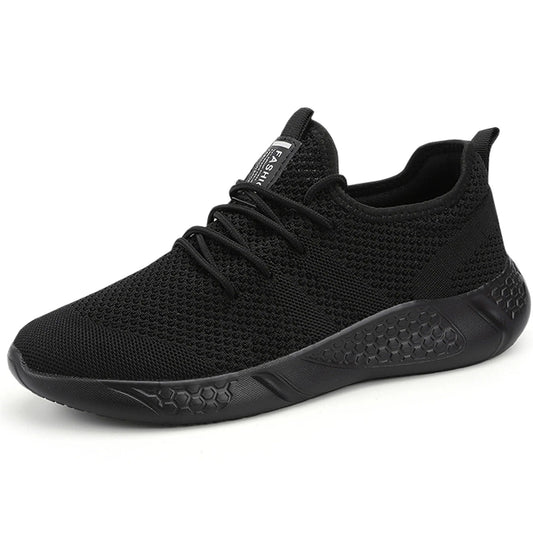 SHEIN Shein Mens Shoes 49 / Black SHEIN - Woven breathable sneakers