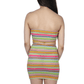 SHEIN Shein Women Sets XS / Multi-Color SHEIN -  SXY Striped Print Tube Top & Bodycon