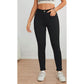 SHEIN Shein Womens Bottoms S / Black / 36 SHEIN -  Button Front Jeans