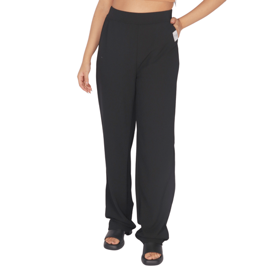 SHEIN Shein Womens Bottoms Tall M / Black / 28-29 SHEIN - Elastic Waist Casual Pant