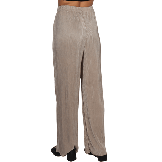 SHEIN Shein Womens Bottoms M / Beige / 28-29 SHEIN - Elastic Waist Pant