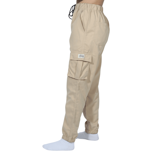 SHEIN Shein Womens Bottoms XXS / Beige SHEIN -  Flap Pocket Side Cargo Pants
