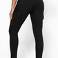 SHEIN Shein Womens Bottoms S / Black / 26-27 SHEIN - Flap Pocket Side Skinny Jeans