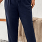 SHEIN Shein Womens Bottoms XXXXL / Navy / 43 SHEIN - High Rise Pants