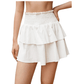 SHEIN Shein Womens Bottoms XS / White / 34 SHEIN - Skirt Tiered Ruffle