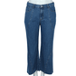SHEIN Shein Womens Bottoms XL / Blue SHEIN - Wide Led Denim