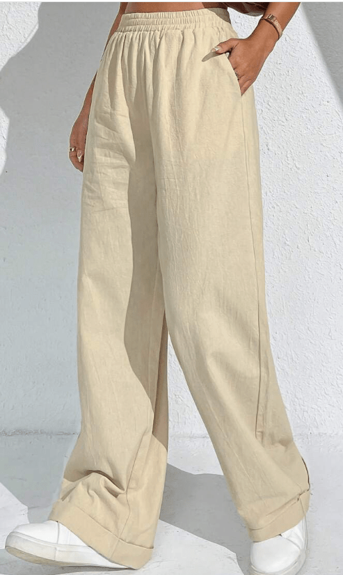 SHEIN Shein Womens Bottoms SHEIN -  Wide Leg Pants