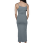 SHEIN Shein Womens Dress XS / Grey SHEIN -  BASICS Solid Cami Dress