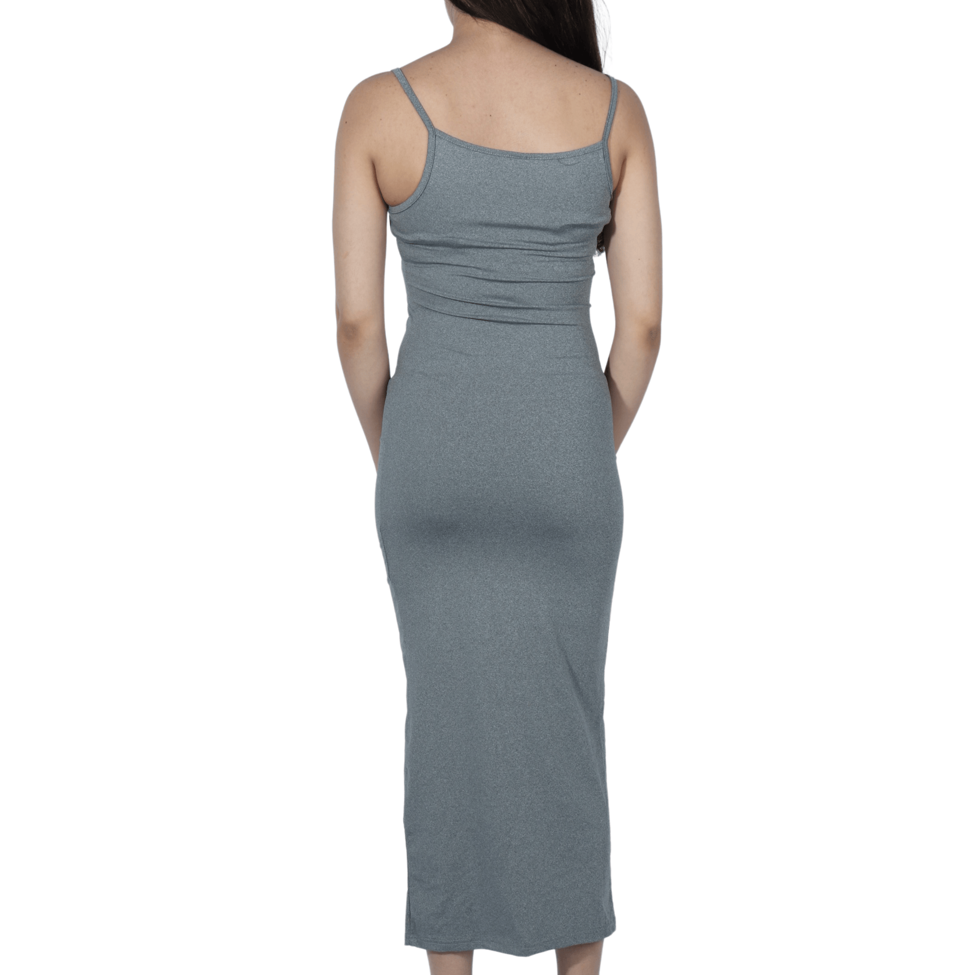 SHEIN Shein Womens Dress XS / Grey SHEIN -  BASICS Solid Cami Dress