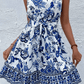 SHEIN Shein Womens Dress L / Multi-Color SHEIN - Belted Halter Dress Vacation Beach