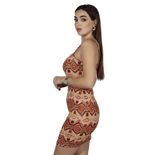 SHEIN Shein Womens Dress S / Multi-Color SHEIN - Muli muli thin straps short dress