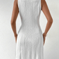 SHEIN Shein Womens Dress L / White SHEIN - Privé Solid Cami Dress