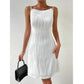 SHEIN Shein Womens Dress L / White SHEIN - Privé Solid Cami Dress