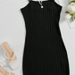 SHEIN Shein Womens Dress S / Black SHEIN -  Ribbed Cami Bodycon Mini Dress