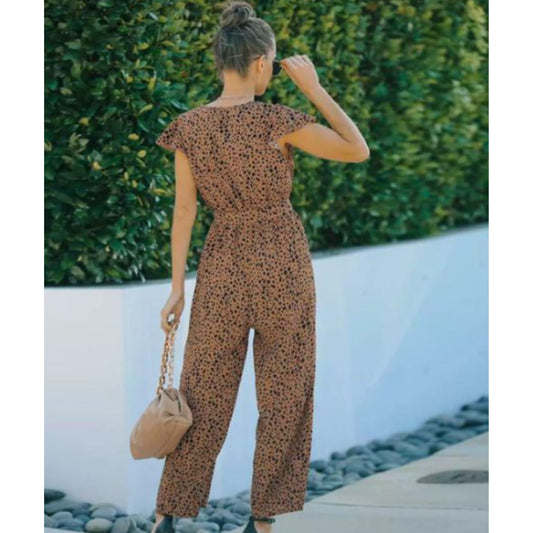 SHEIN Shein Womens Overall S / Multi-Color SHEIN -  Leoprint Overall